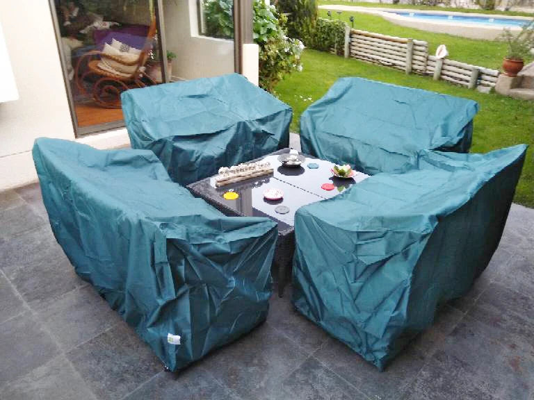 Custom Made Patio Furniture Covers,MOQ 1 Pc Logo Print Available,Durable Quality Material,All Weather Proof Outdoor Use