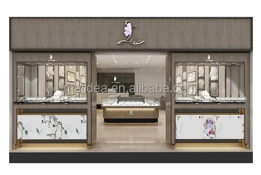 custom.Exquisite Jewelry Store Design Jewelry Shop Furniture Accessories Display Cabinets bar Counter Sale