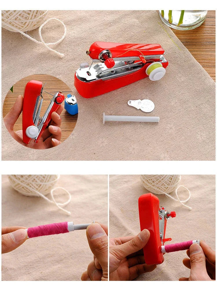 Portable Outdoor Sewing Machine, Travel Simple Equipment for Repair of Clothing, Home Goods and Manual Sewing Tools