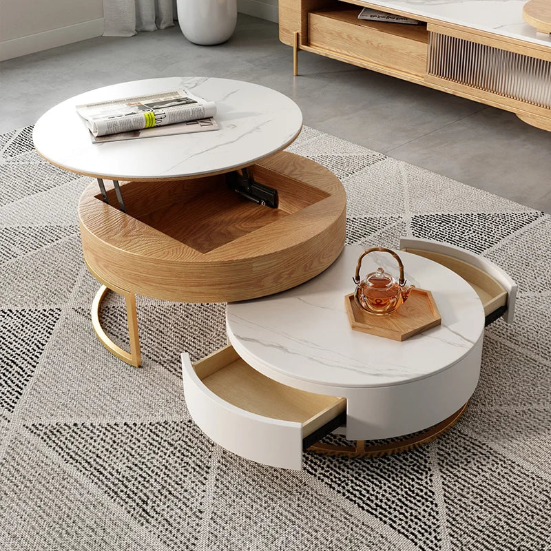 Modern Extendable Dining Table, Multi-functional Folding Wood Color ,Customizable Home Furniture ,Kitchen Table
