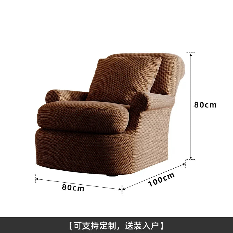 Antiques Designer Living Room Chairs Comfortable Soft Minimalist Lazy Chairs Lounge Relax Fauteuil Salon Interior Decorations