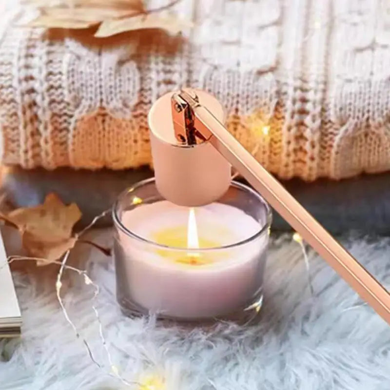 Candle Sleeve Candle Extinguisher Candle Cover Candle Wick Cover Candle Tool Straight Cylinder Cover Home Goods Candle Mold