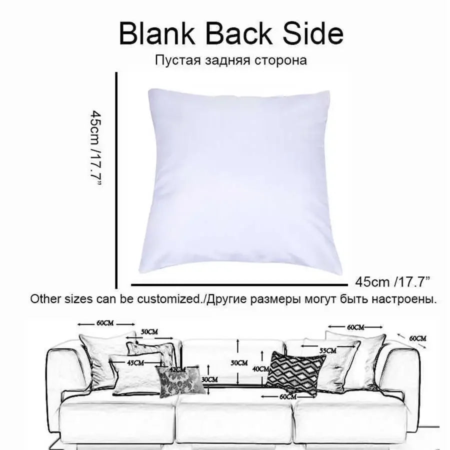 Creative vintage horse head Digital printing short plush pillow covers for car sofa office cushion cover home goods