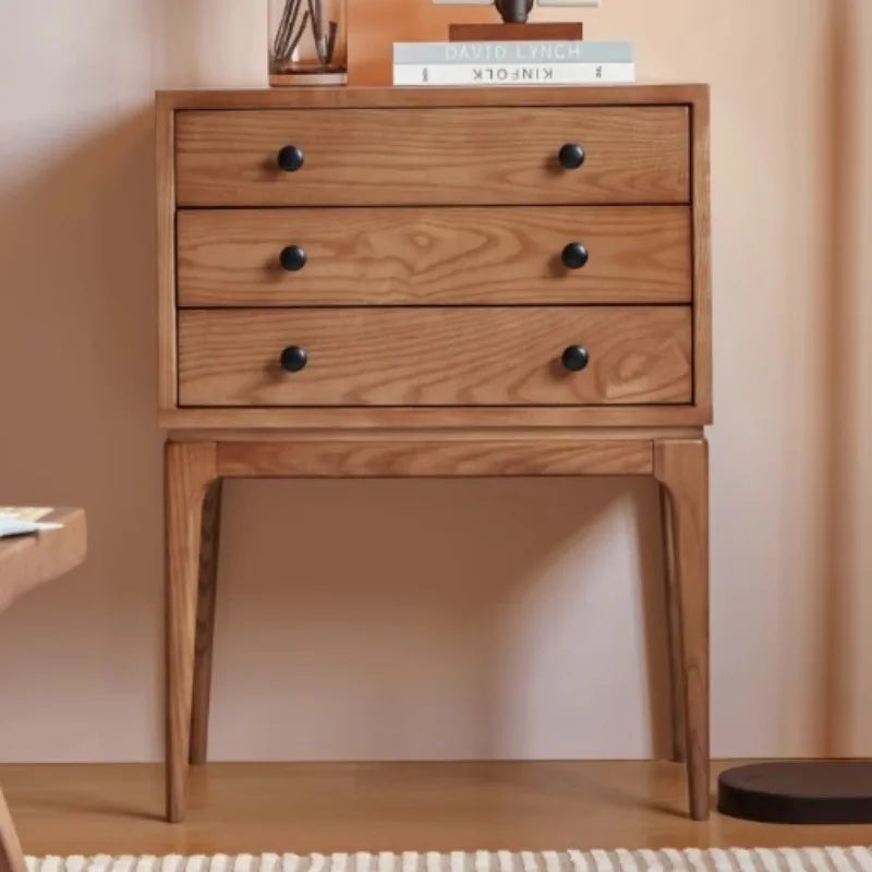 Wooden Bedside Tables Multifunction Nightstands Modern Storage Bedroom Nightstand Aesthetic Luxury Night Table with Drawers