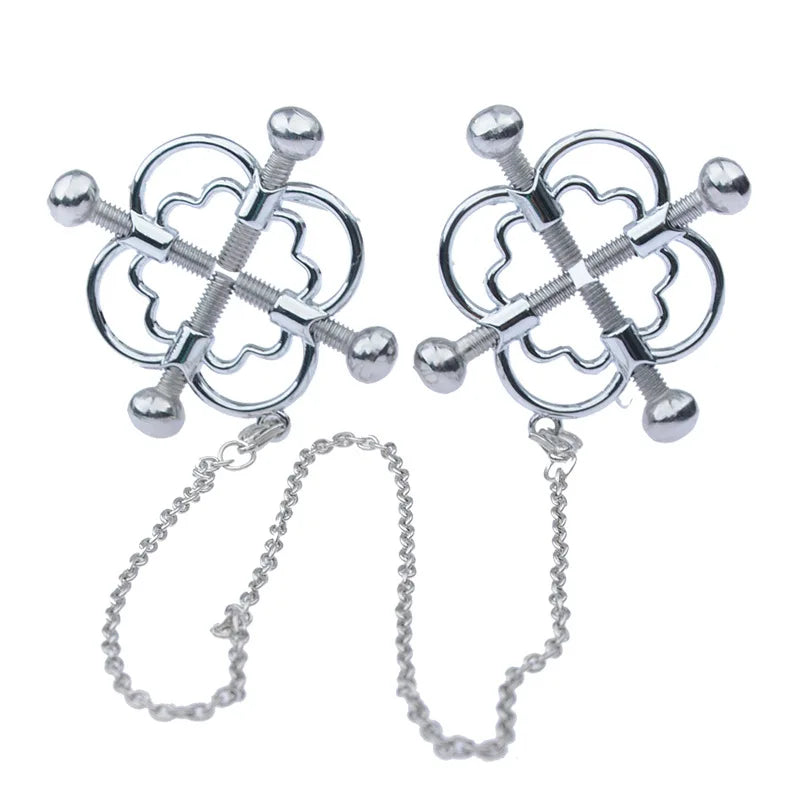 Stainless Steel Metal Clip Five Pointed Star Bell Clip Home Tool Men/women Clip Tool DIY Manual Home Goods