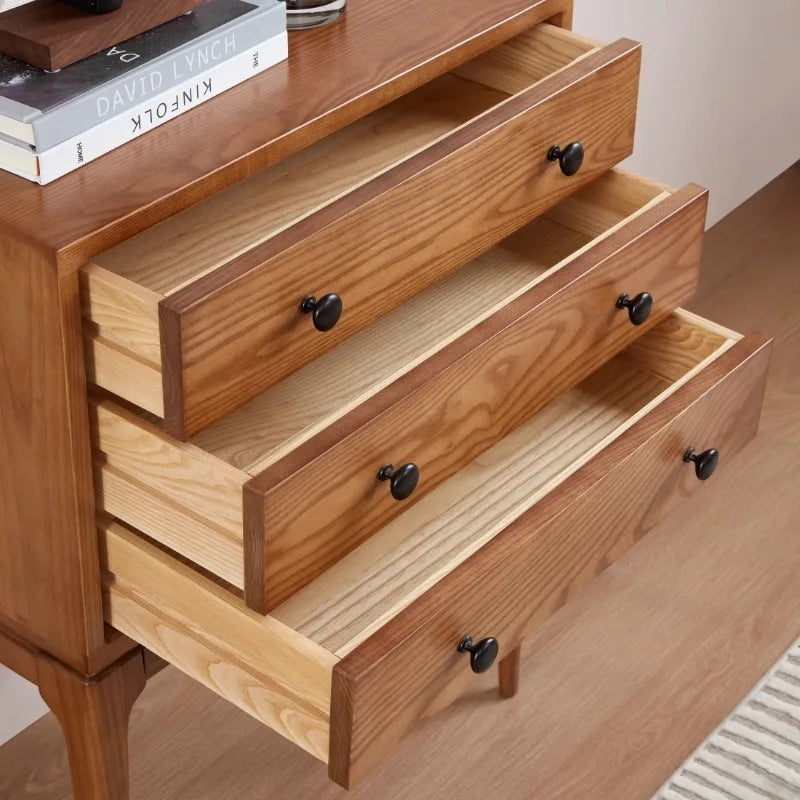 Wooden Bedside Tables Multifunction Nightstands Modern Storage Bedroom Nightstand Aesthetic Luxury Night Table with Drawers