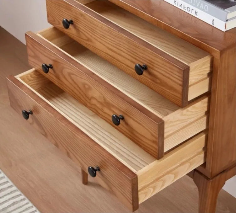 Wooden Bedside Tables Multifunction Nightstands Modern Storage Bedroom Nightstand Aesthetic Luxury Night Table with Drawers