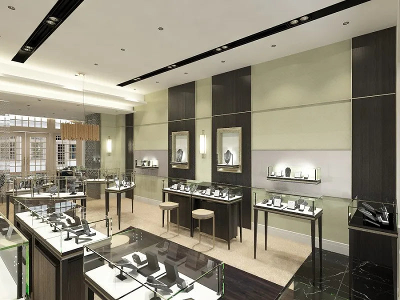 custom.Exquisite Jewelry Store Design Jewelry Shop Furniture Accessories Display Cabinets bar Counter Sale