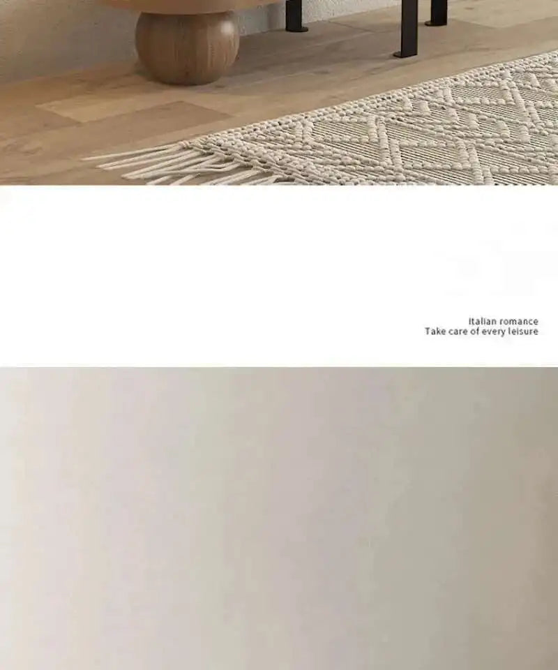 Modern Creative Ottomans Solid Wood Bench Living Room Furniture Home Door Shoe Change Stool Entrance Bedroom Bedside Pouf Stools