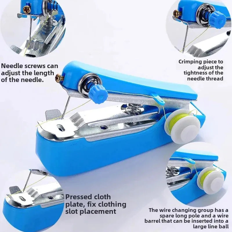 Portable Outdoor Sewing Machine, Travel Simple Equipment for Repair of Clothing, Home Goods and Manual Sewing Tools