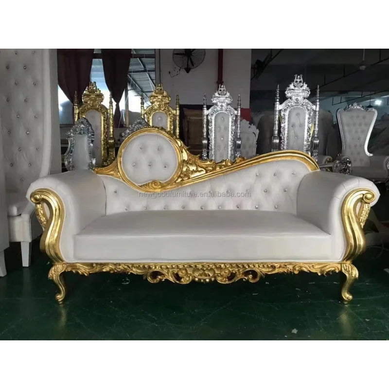 custom.Modern Luxury Tufted Wood Furniture Royal Chaise Outdoor Living Room Dining Hotel Apartment Available Sale
