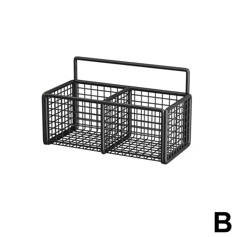 Kitchen Shelf Metal Storage Rack Wall-Mounted Multi-functional Bath Shampoo Organizer Home Goods Storage Shelves Organization