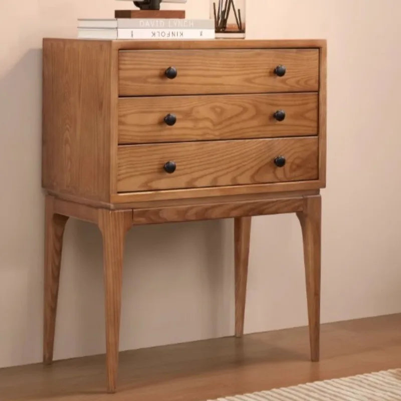 Wooden Bedside Tables Multifunction Nightstands Modern Storage Bedroom Nightstand Aesthetic Luxury Night Table with Drawers