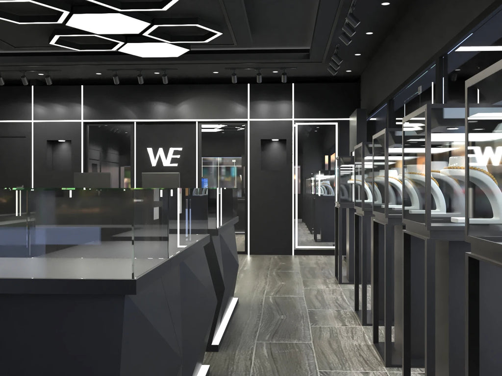 custom.Exquisite Jewelry Store Design Jewelry Shop Furniture Accessories Display Cabinets bar Counter Sale