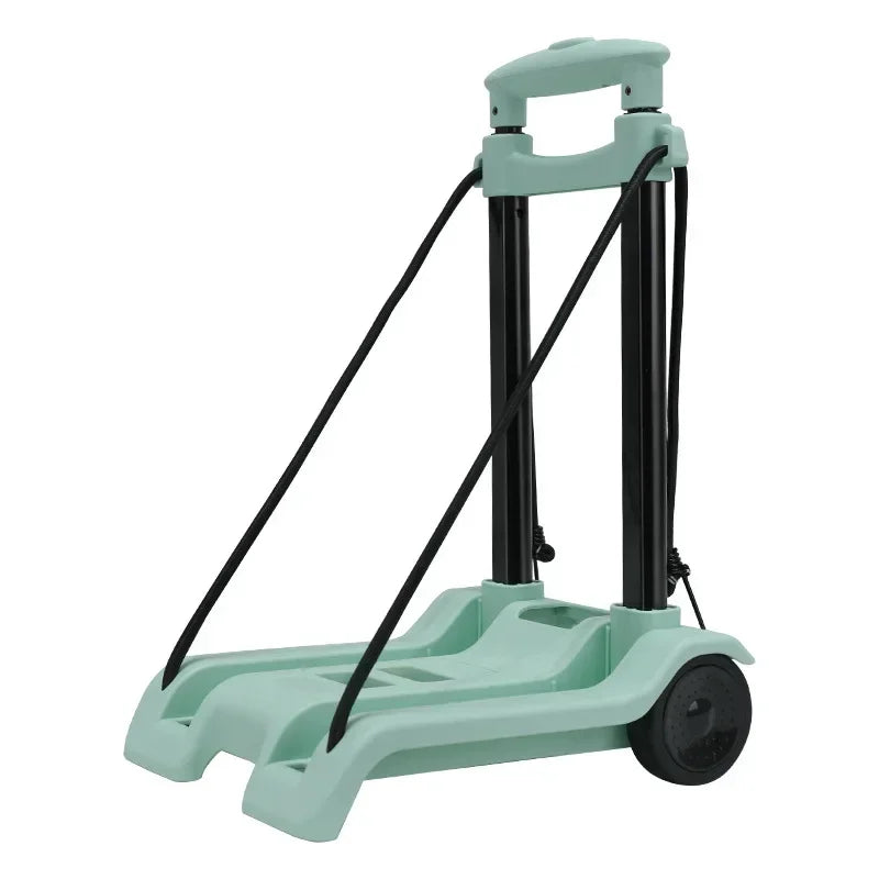 Exquisite Household small cart folding pull goods handling trailer shopping cart luggage trolley