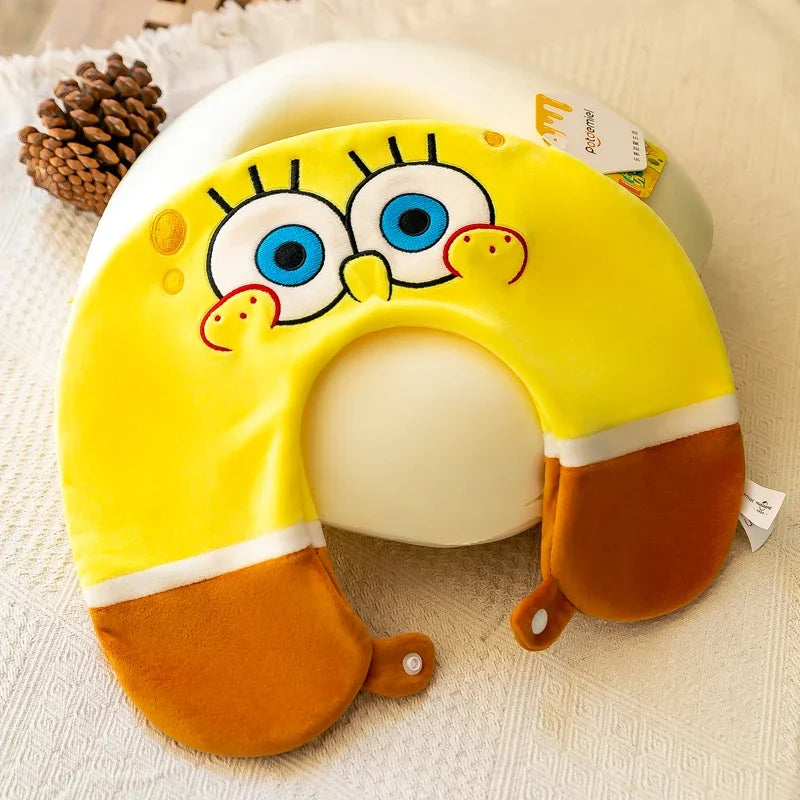 Memory Foam U-Shaped Pillow Travel Neck Pillow Airplane Neck Support Pillow Logo Customizable Home Goods From China