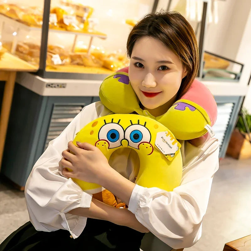 Memory Foam U-Shaped Pillow Travel Neck Pillow Airplane Neck Support Pillow Logo Customizable Home Goods From China