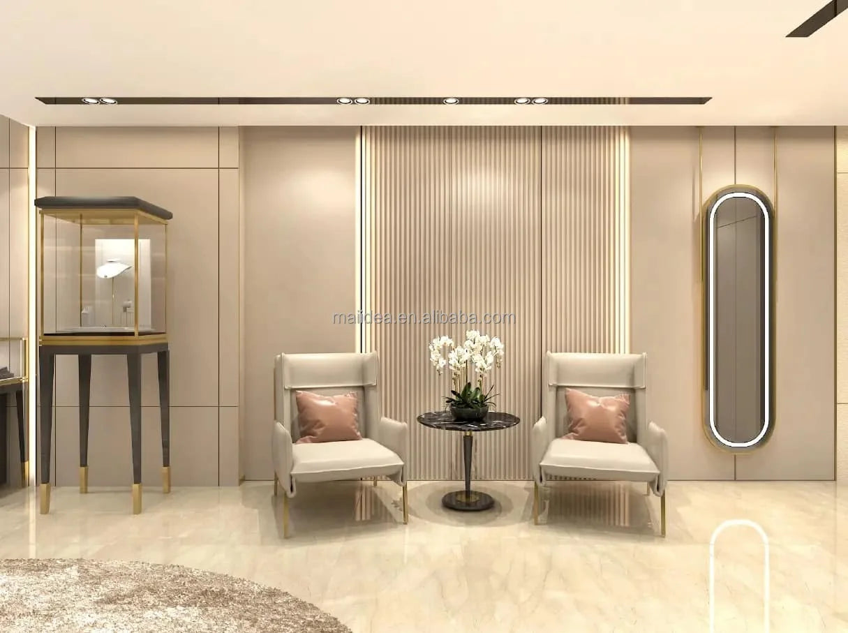 custom.Exquisite Jewelry Store Design Jewelry Shop Furniture Accessories Display Cabinets bar Counter Sale