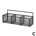 Kitchen Shelf Metal Storage Rack Wall-Mounted Multi-functional Bath Shampoo Organizer Home Goods Storage Shelves Organization