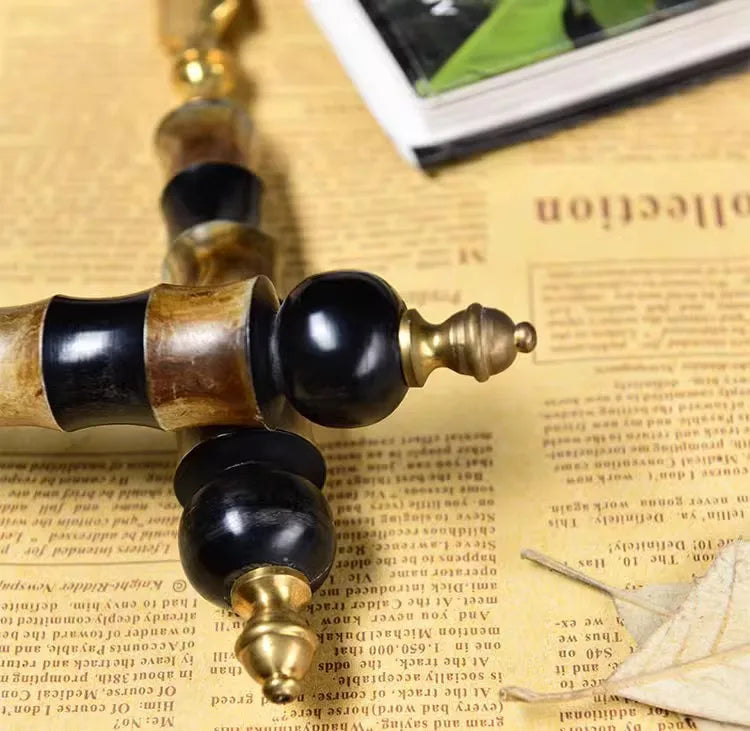 Household Goods, Retro Brass Horn Magnifying Glass, Sample Room, Soft Decoration, Props and Ornaments