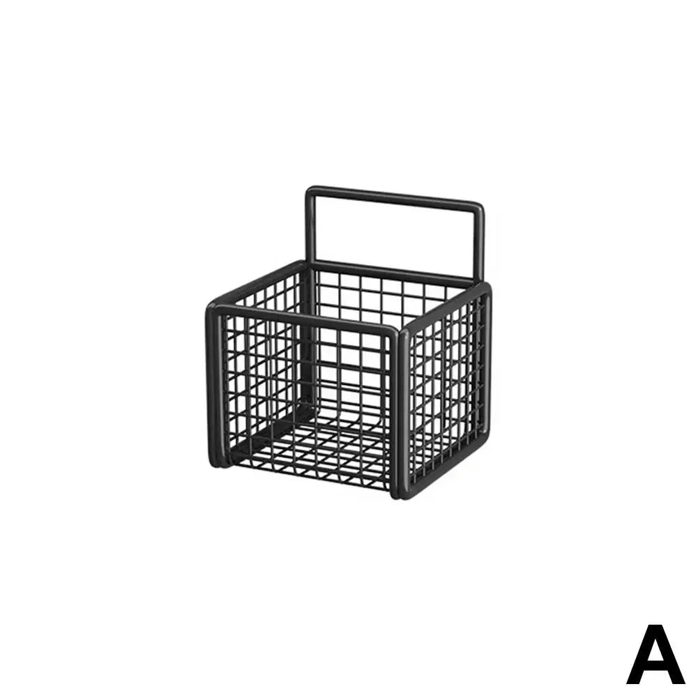 Kitchen Shelf Metal Storage Rack Wall-Mounted Multi-functional Bath Shampoo Organizer Home Goods Storage Shelves Organization